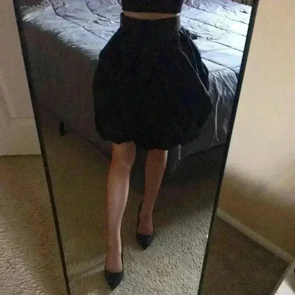 BeBe Asymmetrical Mini Skirt - Picture 1 of 6